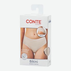Трусы женские бикини натуральные р.s-xxl Conte в ассортименте
