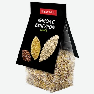 Смесь Bravolli Киноа с булгуром 350г