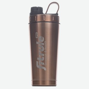 FITRULE Шейкер Twist алюминиевый с крышкой, 700мл, Золотой