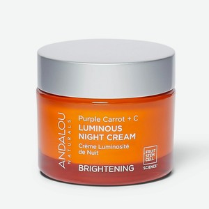 ANDALOU NATURALS Ночной крем «Пурпурная морковь + витамин С», 50 гр.