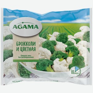 Смесь овощная Agama Брокколи и цветная 400г
