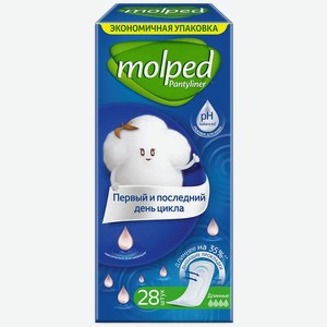 Прокладки Molped Pantyliner First and Last Days 28шт