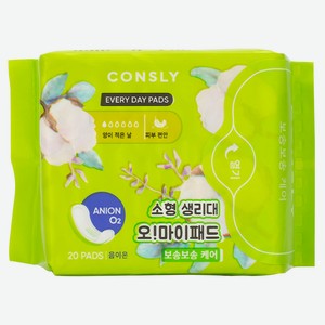 Прокладки ежедневные CONSLY Oh! My Pads 1 капля, 20 шт