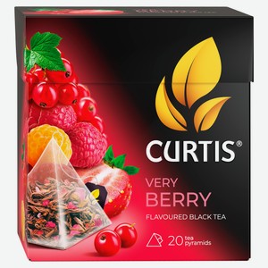 Чай черный CURTIS Very Berry, 20х1,7 г
