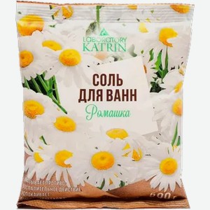 Соль для ванн в пакете Ромашка, 500 г
