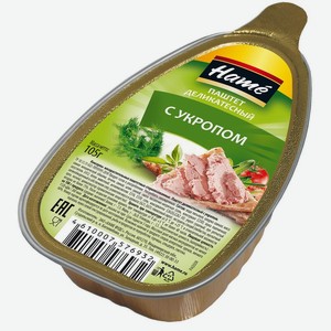 Паштет Хаме деликатесный с укропом 105г, 105 г