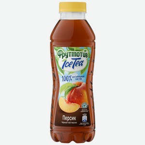 Чай черный Фрутмотив IceTea персик негазированный 500мл, 500 мл