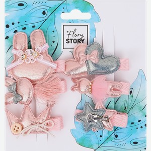 Набор заколок FLORY STORY в ассортименте, Арт. HJ-HC126, 6шт