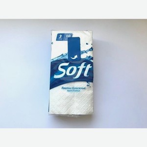 Платок бумажный Магнит 3 слоя 10шт