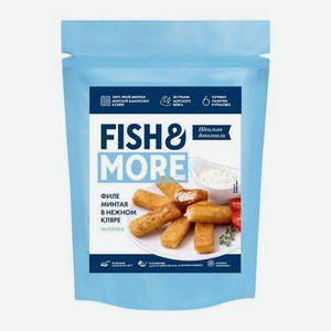 Палочки из минтая обжаренные в кляре Fish & More 330г