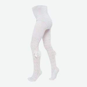 Детские колготки с бантом р.80-140 белые Oemen в ассортименте
