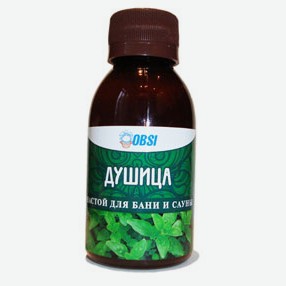 Настой для бани и сауны OBSI Душица, 100 мл