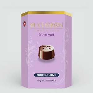 Конфеты «Bucheron» GOURMET со вкусом миндаля, 130 г