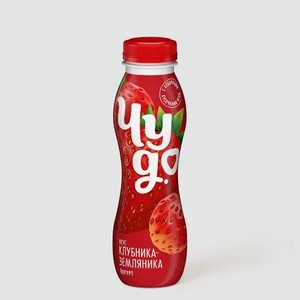 Йогурт питьевой 1.9% «Чудо» Клубника-земляника, 0,3 г, 260 мл