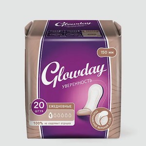 Прокладки «Glowday» ежедневные, 20 шт, 0,1 г