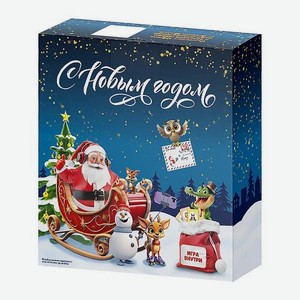 Новогодний подарок с игрой и конфетами Кондитер Кубани 130г