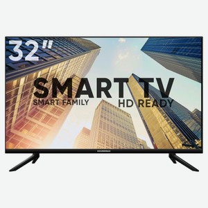 Телевизор SOUNDMAX SM-LED32M13S черный, 32 