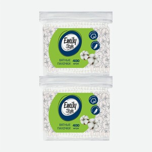 Ватные палочки  Emily Style  пакет 100шт