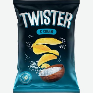 Чипсы Twister Картофель хрустящий с солью, 40г