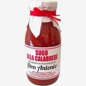 Соус Don Antonio Калабрийский томатный с острой салями 240мл, 240 мл