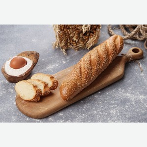 Багет с кунжутом на закваске ЛЕНТА FRESH, Россия, 200 г
