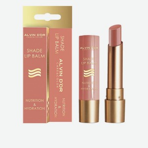 ALVIN D’OR Оттеночный бальзам для губ  NUTRITION & HYDRATION , 01 Ежедневный нюд