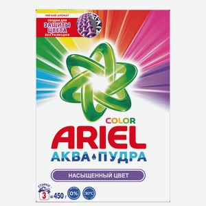 ARIEL Стиральный порошок автомат Колор энд стайл, 450 г