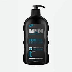 Гель шампунь мужской с маслом макадамии, витамин Е