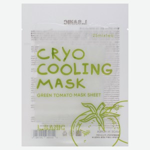 Маска тканевая для лица L.Sanic Охлаждающая с экстрактом зеленого томата Корея, 25 мл