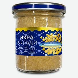 Икра сельди «Путина» соленая пробойная, 130 г