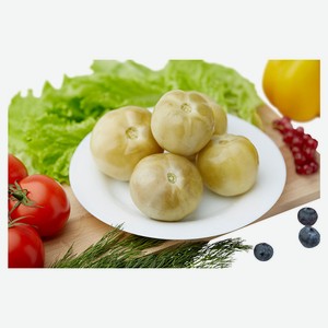 Помидоры соленые АШАН зеленые, вес цена за 100 г