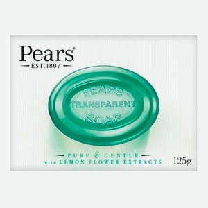 Мыло PEARS Натуральное с маслом лимона 1 шт. 125 г