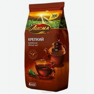 Чай Лисма Крепкий 300г М/у