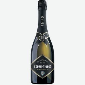 Вино Игристое Абрау-дюрсо Бел. П/сл. 0.75л 12.5%
