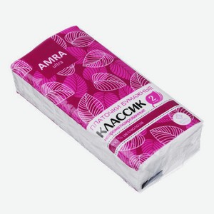 Платочки Носовые Амра 2сл 10шт
