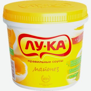 Майонез ЛУ-КА 60%, ведро, 450мл