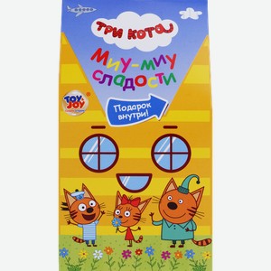 Шарики хрустящие Sweet Box Три кота с игрушкой 15 г