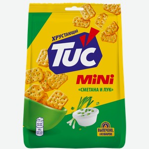 Крекеры TuC Mini Сметана и лук 110 г
