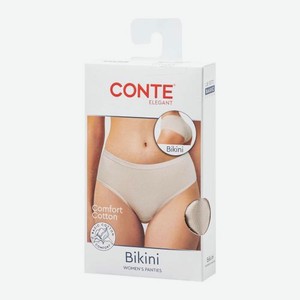 Трусы женские бикини белые р.s-xxl Conte в ассортименте