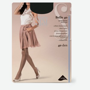 Колготки женские SiSi Belle 40 den черные, р. 2