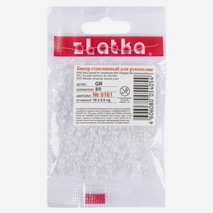 Бисер Zlatka 08/0 бензиновый 3 мм, 10 г