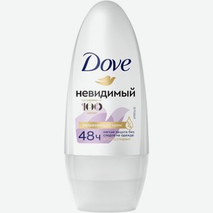 Дезодорант-антиперспирант Dove Невидимый роликовый 50мл, 50 мл