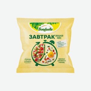 Овощной микс с кабачком Bonduelle Завтрак замороженный 200 г