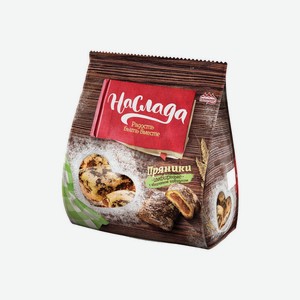 Пряники сырцовые Наслада Имбирные с повидлом 370 г