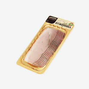 Буженина варёно-копченая Егорьевская колбасно-гастрономическая фабрика по-домашнему нарезка 115 г