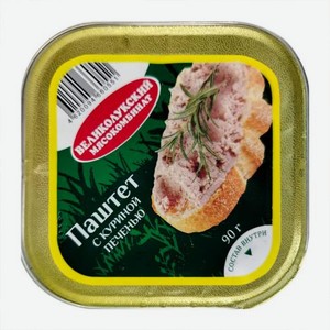 Паштет с куриной печенью Великолукский МК 90г