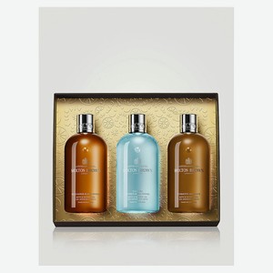 MOLTON BROWN Подарочный набор средств для душа Woody & Aromatic Body Care Collection, 3 x 300 мл