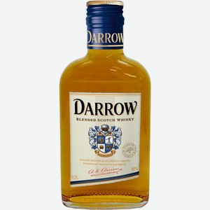 Виски DARROW шотландский купажированный алк. 40%, Россия, 0.2 L