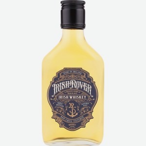 Виски АЙРИШ РОВЕР ирландский купажированный алк. 40%, Ирландия, 0.2 L