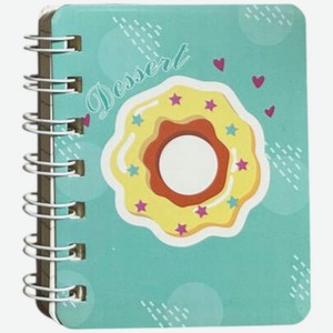 Блокнот А7 80 листов в ассортименте 1шт., 1 шт